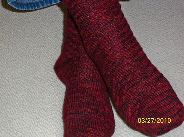 Spiral Stitch Socks