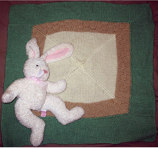 Fair and Square Baby Blanket