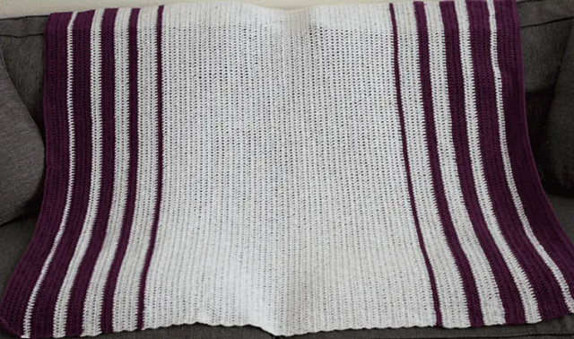 The Me-Time Crochet Throw