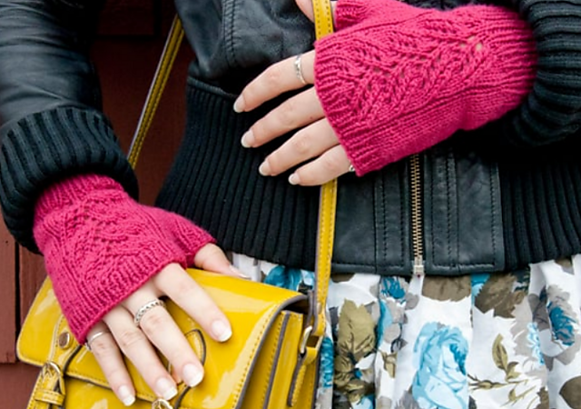 Adorable Fingerless Mittens