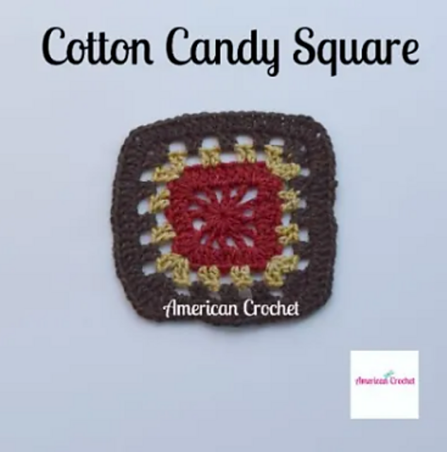 Cotton Candy Square