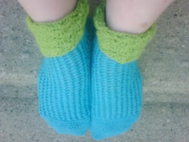 Spring Garden Socks