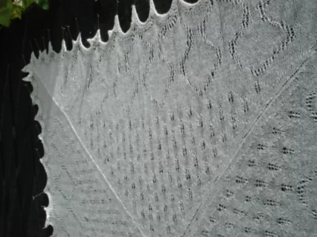 Kaipara Valley Lace Shawl