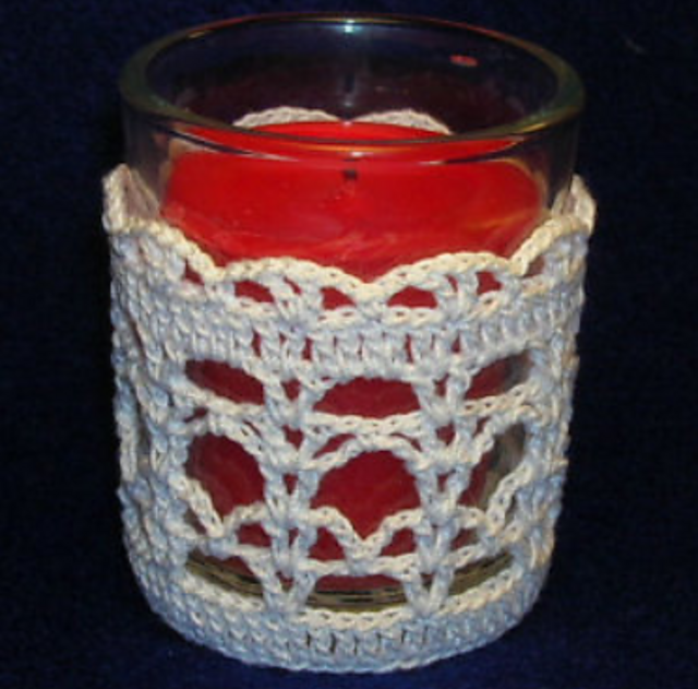 Lacets Votive Holder Cover