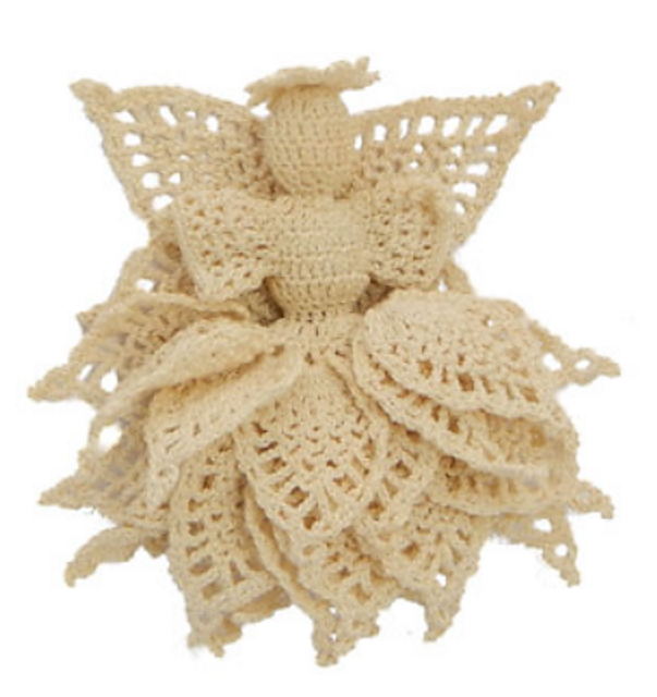 Majestic Pineapple Angel Ornament