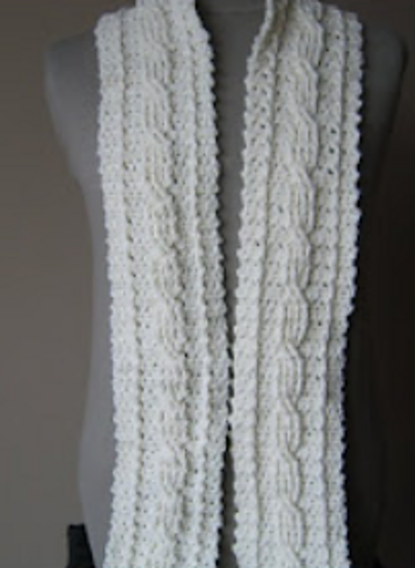 Cable Scarf