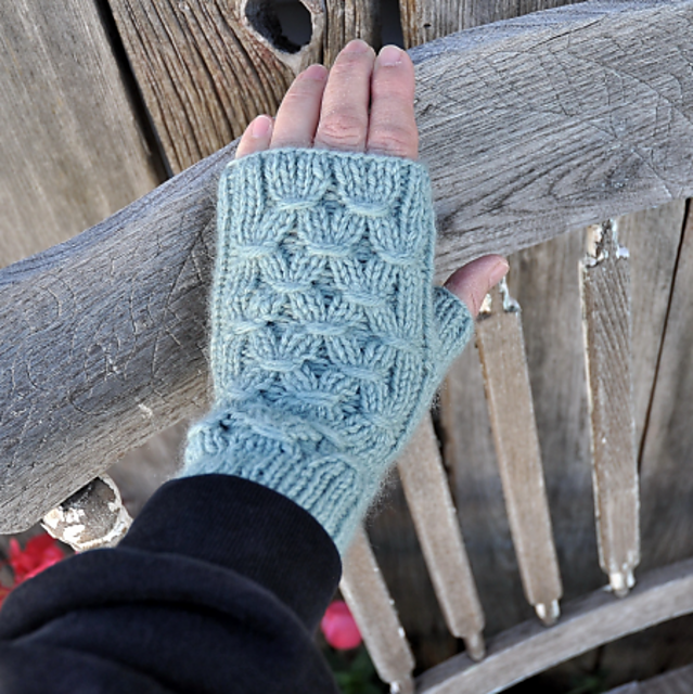 Easy Smocked Hand Warmers
