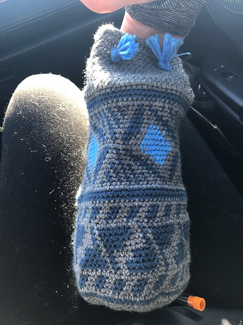 Pueblo Pottery Inspired Drawstring Bag
