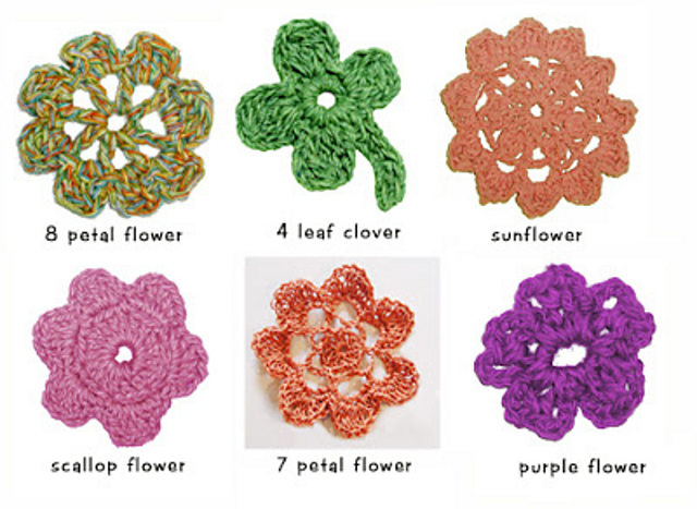 crochet flowers