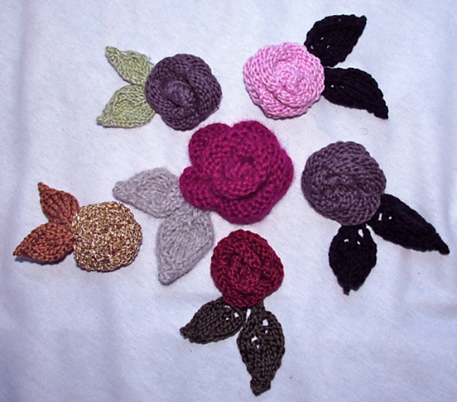 Rose brooch