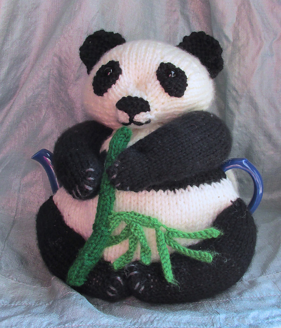 Panda Tea Cosy and Toy