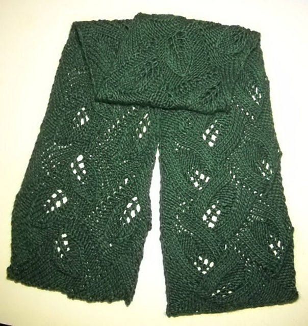 Scarf Set: Leaf Lace Scarf
