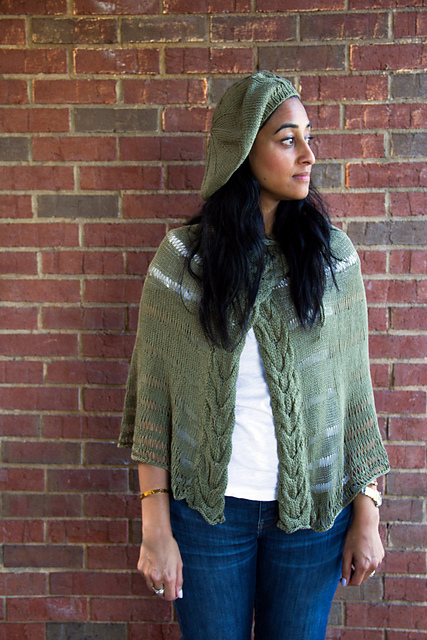 Wrap-Around Poncho & Beret