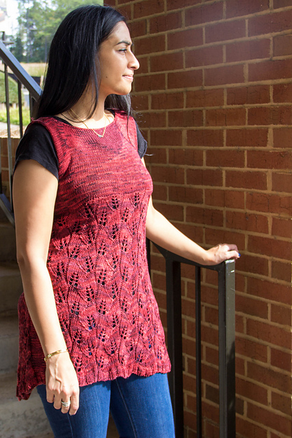 Leaf Lace Tunic Wrap