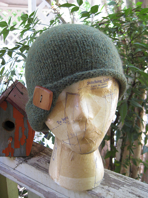 Coy Felted Cloche