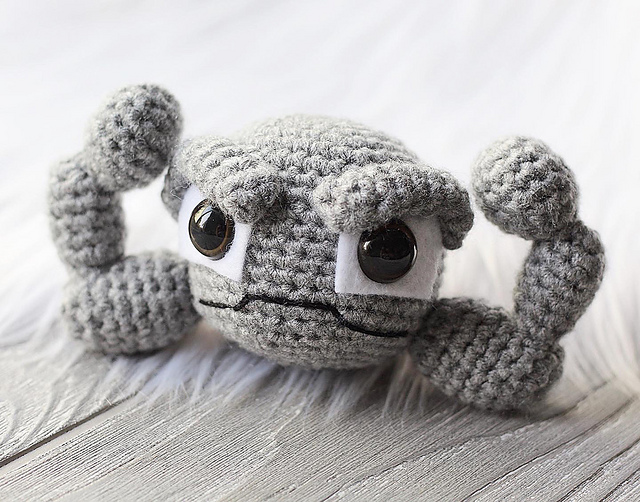 Ravelry: Geodude pattern by Rikki Gustafson