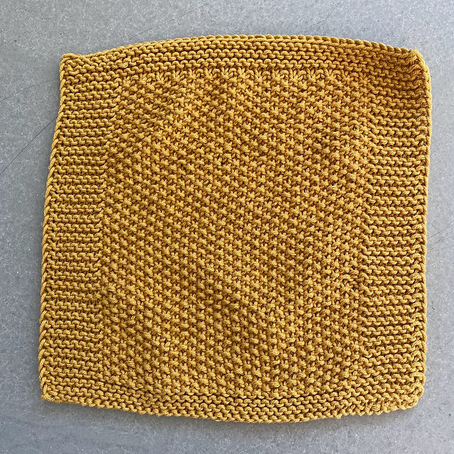 Moss Stitch Square Cloth