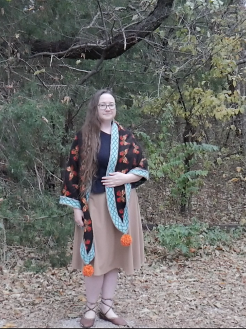 Monarch Shawl
