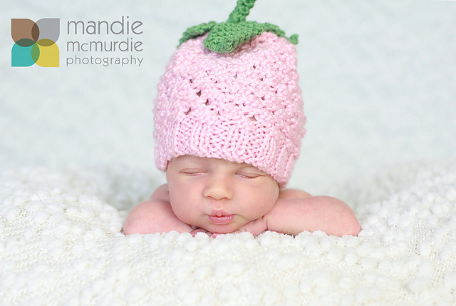 A Very Berry Knit Cap