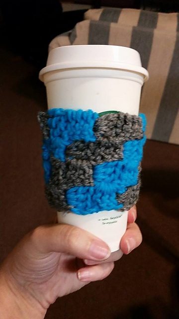 C2C Stashbuster Coffee Cozy (Corner to Corner) 