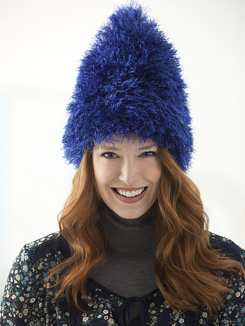 Fun Fur Troll Hat knit
