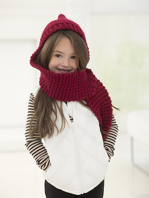 Simple Hooded Scarf