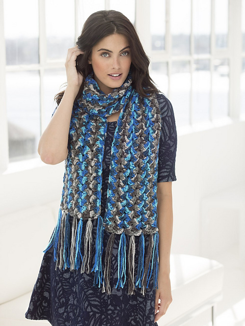 Shoreline Striped Scarf