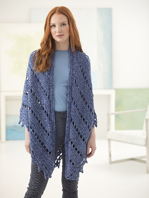 Everyday Eyelets Shawl