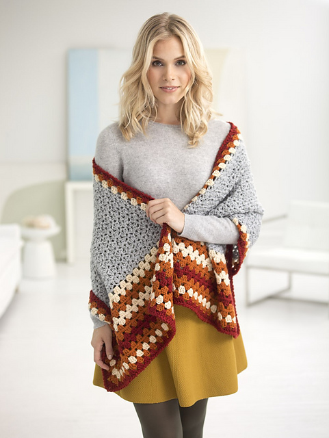 Paneled Shawl