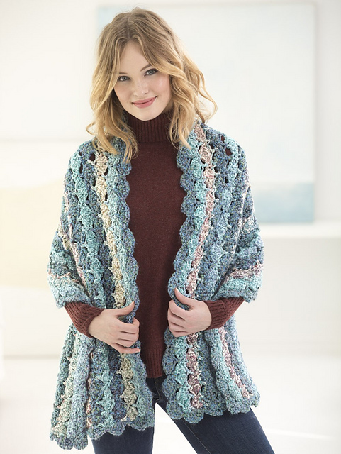 Serene Shells Shawl