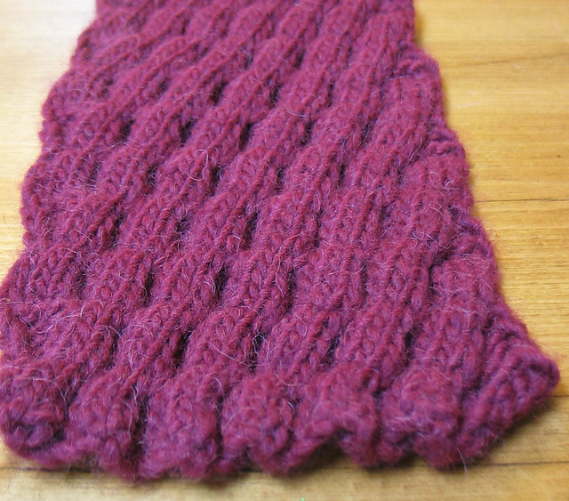 CableselbaC Scarf