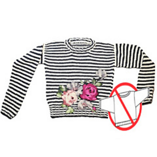 it's not a baby sweater
