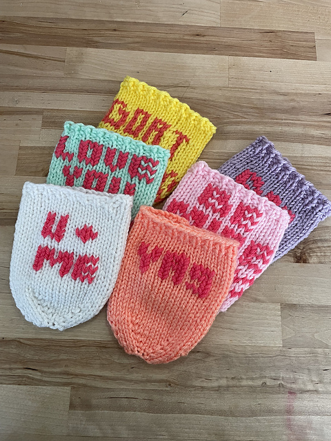 Valentines Conversation Cozies