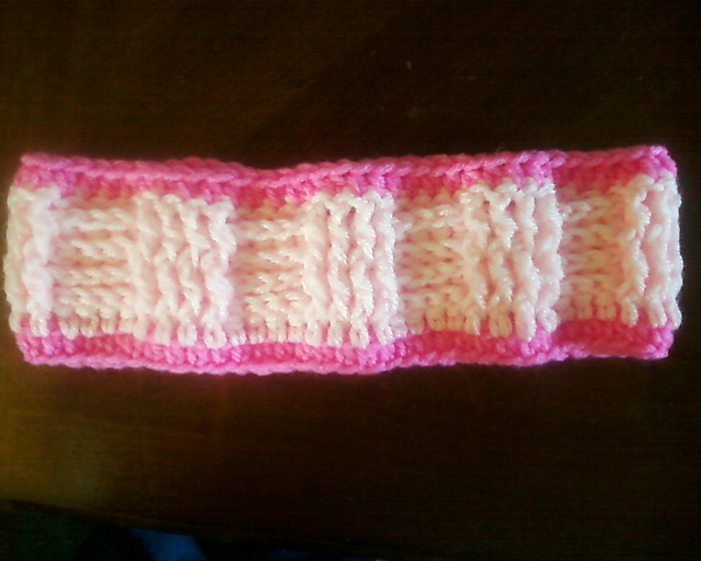 Two Toned Basketweave Headband