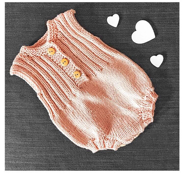 Little Peanut Baby Body // Peanøtt Baby-Body