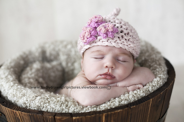 Pixie Three Flower Hat