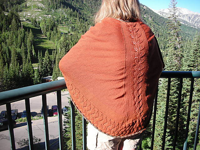 From the Ashes Shawl