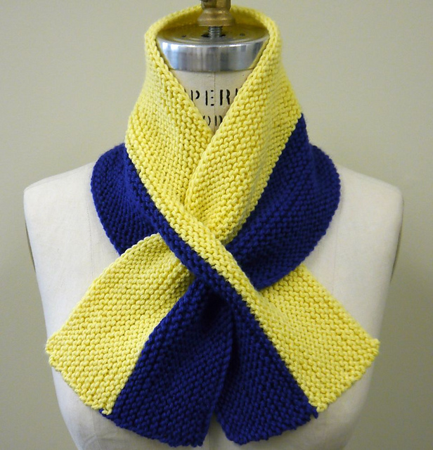 Boston Strong Scarf (Knit Version)