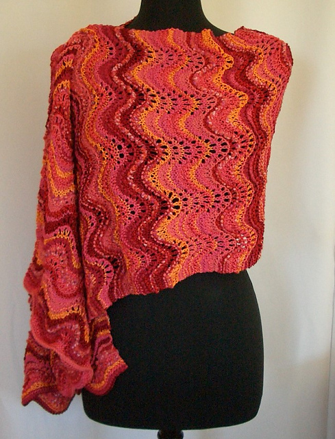 Magic Waves Shawl