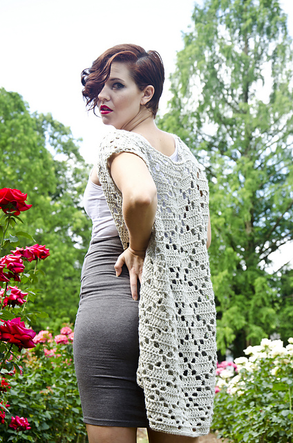 Diamond Lace Vest