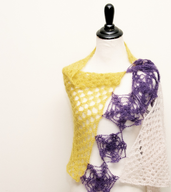 Modern Granny Shawl