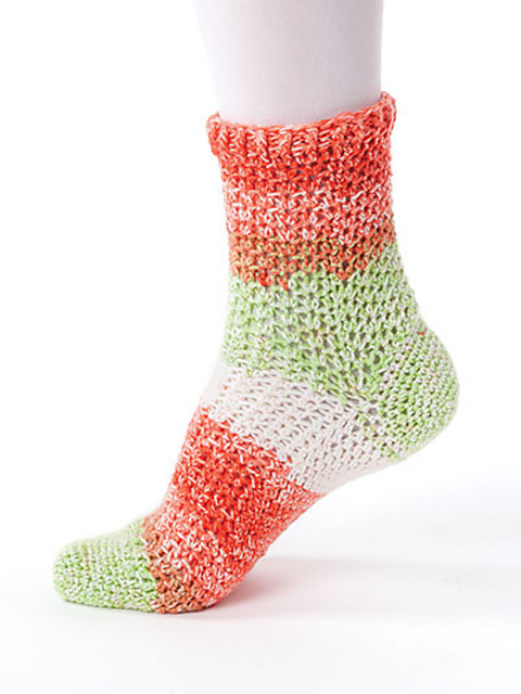 Textured Toe Up