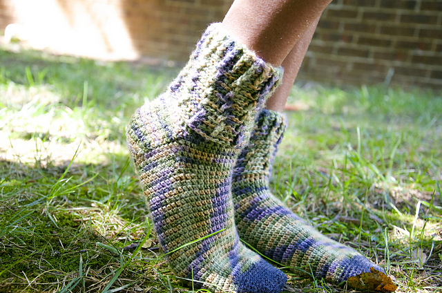 Hidden Temple Socks