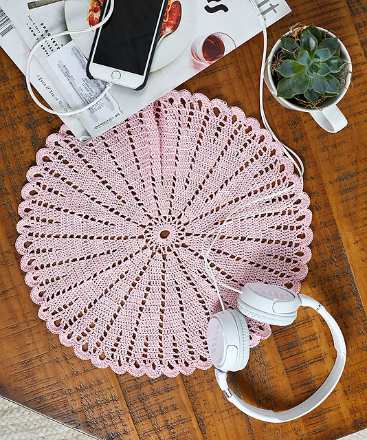 Boho Nights Doily