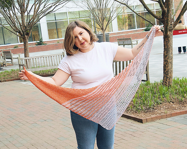 Sorbet Summer Shawl