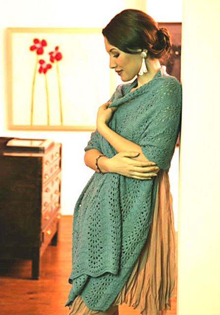 Slinky shawl