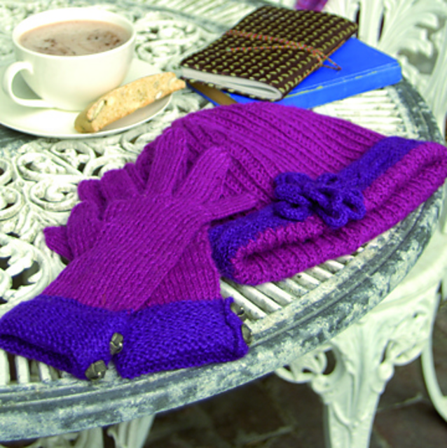 Glam Gloves & Hat