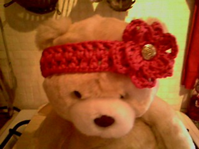 PRETTY ZIGZAG FLOWER HEADBAND