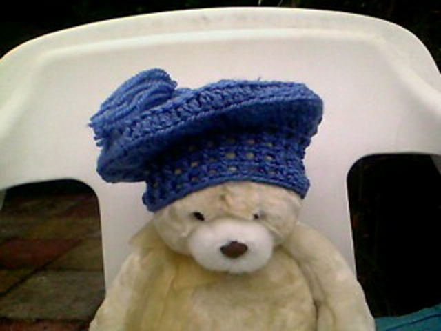 Tasselled Baby Beret