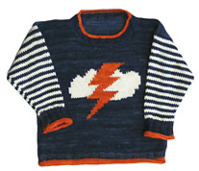 Lightening Bolt Pullover
